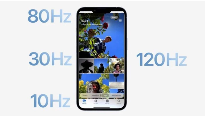 巫溪苹果14维修分享iPhone 14有高刷吗 