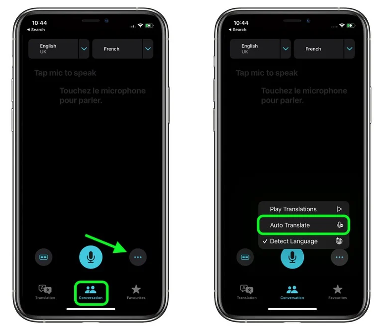 巫溪苹果手机维修分享iOS 15 “翻译” App 新改进 
