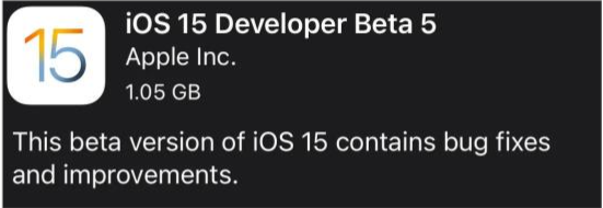 巫溪苹果手机维修分享如何升级到iOS15.0 beta5 