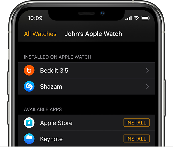 巫溪苹果手机维修分享如何在 Apple Watch 上下载应用 